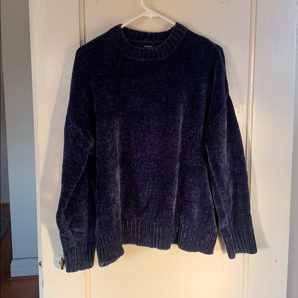 Soft Dark Blue Sweater